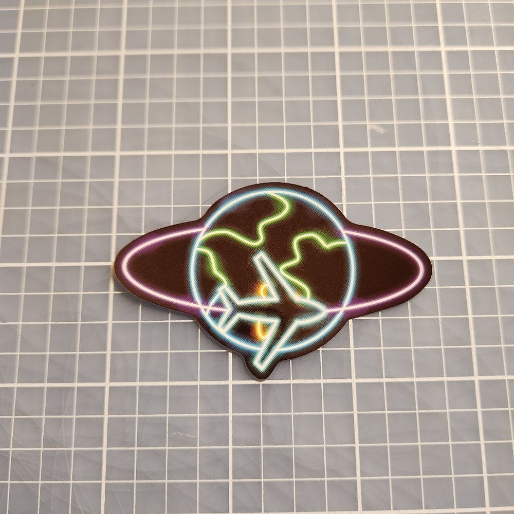 10 for $10 Sticker Neon Cartoon Graffiti  Vibrant Colors